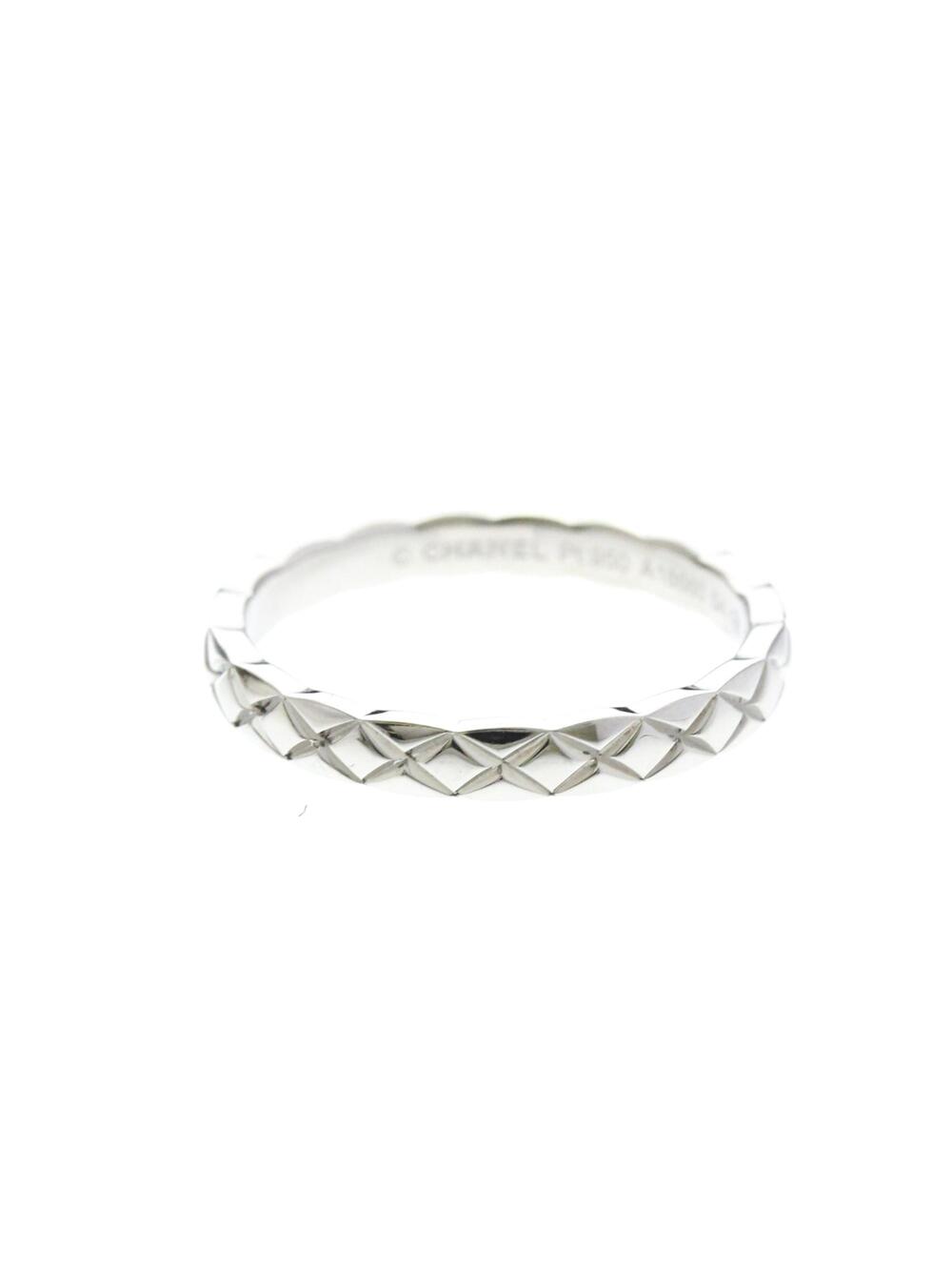 Chanel Coco Crush Ring Platinum Mini #351398C19B